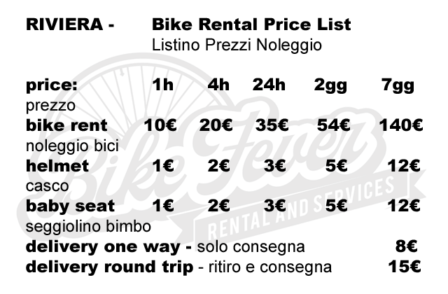 cycling holidays in italy | renting a bike in italy | electric bike in italy | bike rental genoa